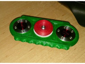 v8 tungsteno fidget spinner micro balanceable i giocattoli giochi adhd fastidioso fidget-giocattolo mano giocattolo widget di stress 3d print model - Mito3D