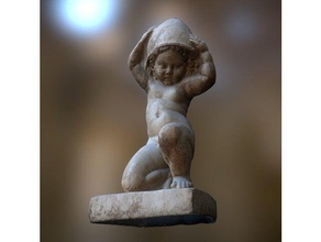 eros casco marte le scansioni repliche La stampa 3d Scansione dio il greco amore muse mito mitologia romano la scultura guerra 3d print model - Mito3D