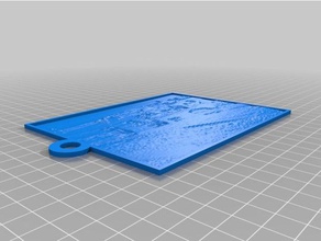 Rennen-Auto-tag 2d Kunst angepasst 3d print model - Mito3D
