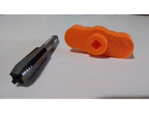 filetto di rubinetto maniglia 38-16 strumenti utensili a mano mango 3d print model - Mito3D