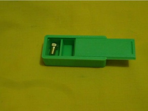 dört bölmesi memesi kutusu kaplar kayar kapaklı kutu özelleştirilmiş bölünmüş konteyner alanında sürgülü kapağı küçük parçalar depolama minik 3d print model - Mito3D