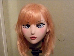 kigurumi mask costume anime girl cosplay 3d print model - Mito3D