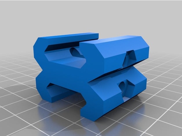 Doppel-picatinny schiene-adapter sport im freien picatinny-adapter 3D print model - Mito3D