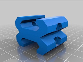 doppio picatinny rail adapter sport all'aperto adattatore 3d print model - Mito3D