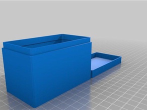 Kaufhaus-Kreditkarten Container angepasst 3d print model - Mito3D