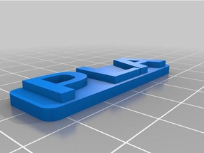 pla llaveros personalizado 3d print model - Mito3D