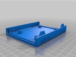 my customized ultimate box maker bottom electronics 3d print model - Mito3D