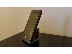 di base del telefono stand mobile cell il cellulare facile semplice smart smartphone 3d print model - Mito3D