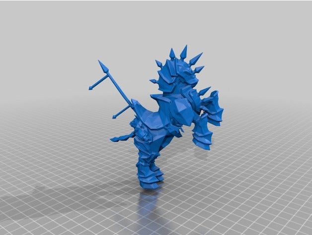 aliança pvp de montagem vídeo jogos mundo warcraft 3D print model - Mito3D