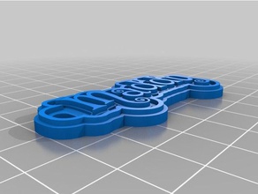 maddy keychain keychains customized 3d print model - Mito3D