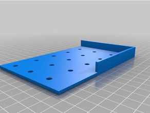2x4 drill hole template hand tools 3d print model - Mito3D