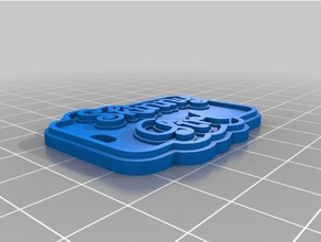 holl keychains customized 3d print model - Mito3D