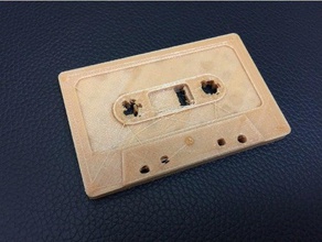 cassette art decoration design tape 3d print model - Mito3D