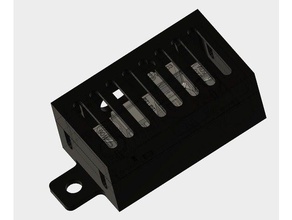 lm2596 dc buck case electronics 3d print model - Mito3D