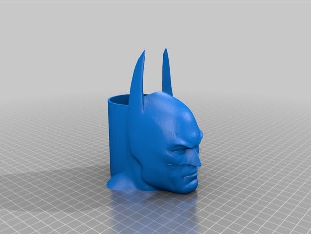 batman red bull xs koozie cibo bevanda dc comics energy drink 3D print model - Mito3D