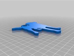 j2 keychains customized 3d print model - Mito3D