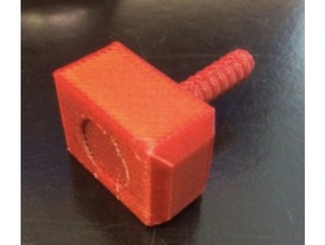 thors hammer 3d impressão 3d print model - Mito3D