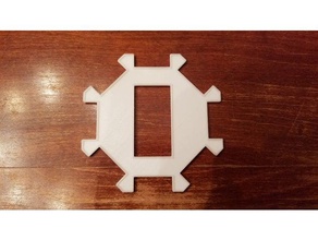 domino hub - Spielzeug Spiel Zubehör Dominosteine dominos Spiele mexican train spinner 3d print model - Mito3D