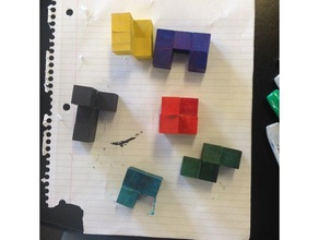 puzzle cube 3d drucken 3d print model - Mito3D