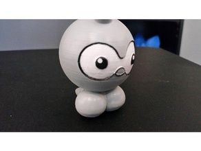 castform pokemon video games character cute fun monster game 3d print model - Mito3D