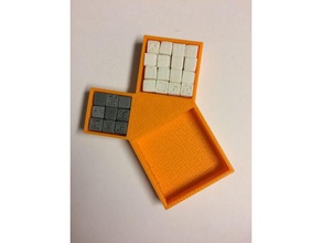 pythagorean theorem cubes proof math 3d print model - Mito3D