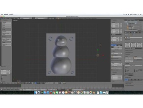 happy snowman maker 3d printing 3d print model - Mito3D