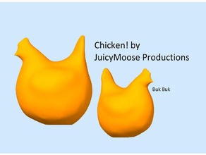 chicken pets 3d print model - Mito3D