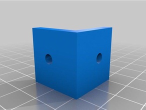 right angle bracket enclosures boxes diy 3d print model - Mito3D