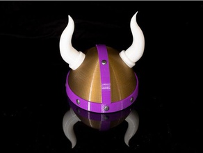 vikings capacete traje minnesota 3d print model - Mito3D
