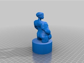 kadın basketbol oyuncusu 3d baskı euihwan figürü 3d print model - Mito3D