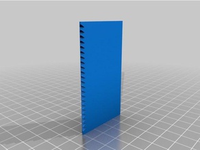tavola da surf raschietto strumenti pettine cera 3d print model - Mito3D
