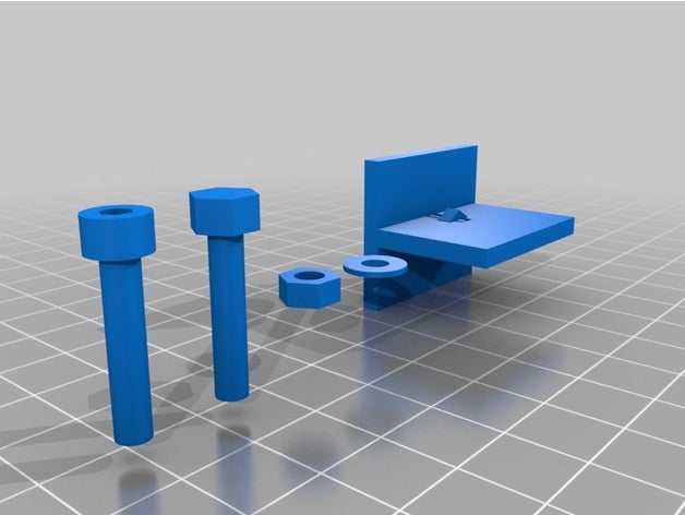 my customized deprecated mcad replacement nuts boltsscad engineering 3D print model - Mito3D