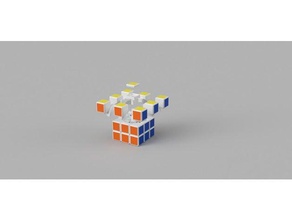 rubiks cube di ingegneria rubikscube rubik rubixs cubo 3d print model - Mito3D