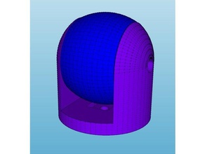 giro bene bb8 cupola rc veicoli 3d print model - Mito3D