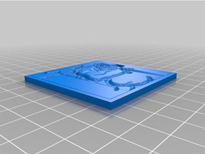 levi creek 2d Kunst angepasst 3d print model - Mito3D