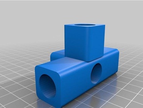 pergo wardrobe repair pvc organization 3dprint 3dprintable abs fix pipe pla printer replacement tube 3d print model - Mito3D