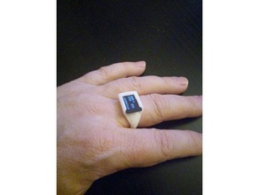 micro-sd-ring Ringe decoder ring Geschenke sd-Karte 3d print model - Mito3D