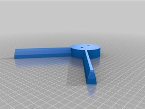 digital sundial base legs 3d printing 3d print model - Mito3D