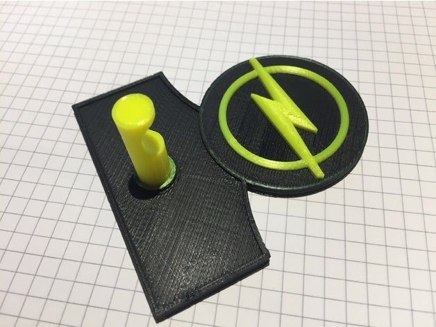 opel percha no audi colgador de pared la automoción negro niza gancho montaje en amarillo 3D print model - Mito3D