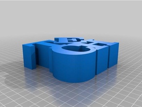 tech il mio personalizzato parola scultura sculture 3d print model - Mito3D