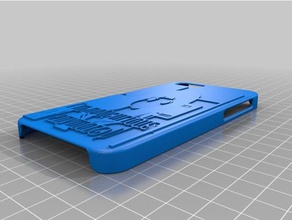teléfono celular caso 3d impresión 3d print model - Mito3D