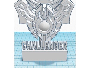challenger hediye 3d baskı 3d print model - Mito3D