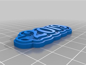 2019 keychains customized 3d print model - Mito3D