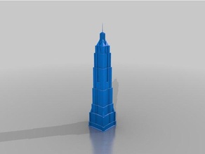 wayne tower-universo alternativo gli edifici strutture 3d print model - Mito3D