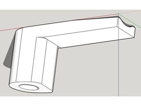 anet a8 filamento maniglia di sblocco 3d la stampante accessori 3d print model - Mito3D