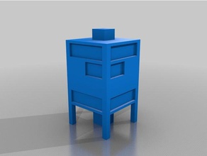 kule evi binalar yapılar 3d print model - Mito3D