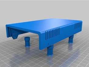 haut de chauffage la boîte l'électronique personnalisé 3d print model - Mito3D