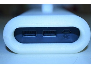 tasca succo di supporto della batteria mobile telefono caso carica il caricabatterie da titolare l'elettronica usb cavo caricatore 3d print model - Mito3D