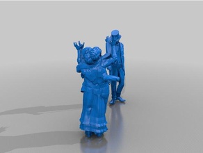 persone mucchio sculture 3d print model - Mito3D