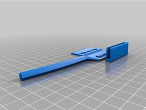 double side razor handle other 3d print model - Mito3D